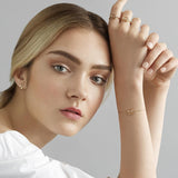 PETIT Jen 14K Whitegold Bracelet w. Diamond