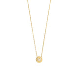 Modern Words Fine Big Love 18K Guld Halskæde m. Diamant