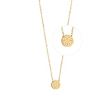 Modern Words Fine Diamant Happy 18K Guld Halskæde m. Diamant