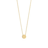 Modern Words Fine Diamant Happy 18K Guld Halskæde m. Diamant