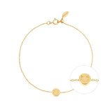 Modern Words Fine Merry 18K Gold Bracelet