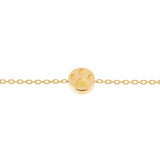 Modern Words Fine Paw Paw 18K Gold Bracelet