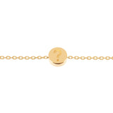 Modern Words Fine Question 18K Gold Bracelet