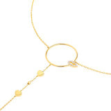Modern Words Fine Crush Choker 18K Guld Halskæde m. Diamant