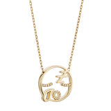 MOYEN Sleepy 18K Gold Necklace w. Diamond