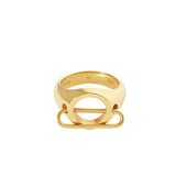 NEXUS Centrum Gold Plated Ring