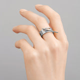 NEXUS Double Levitate Gold Plated Ring