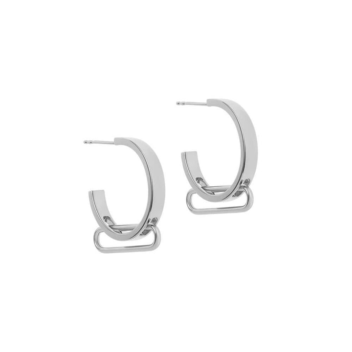 NEXUS Petite Levitate Gold Plated Hoops