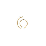 Orbit Fine Solar Gold Plated Earrings