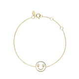 PETIT Beck 14K Gold Bracelet w. Diamond