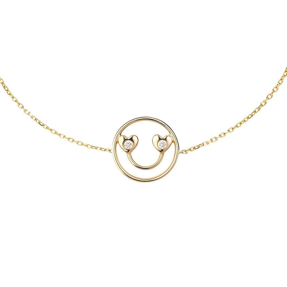 PETIT Jen 14K Gold Bracelet w. Diamond