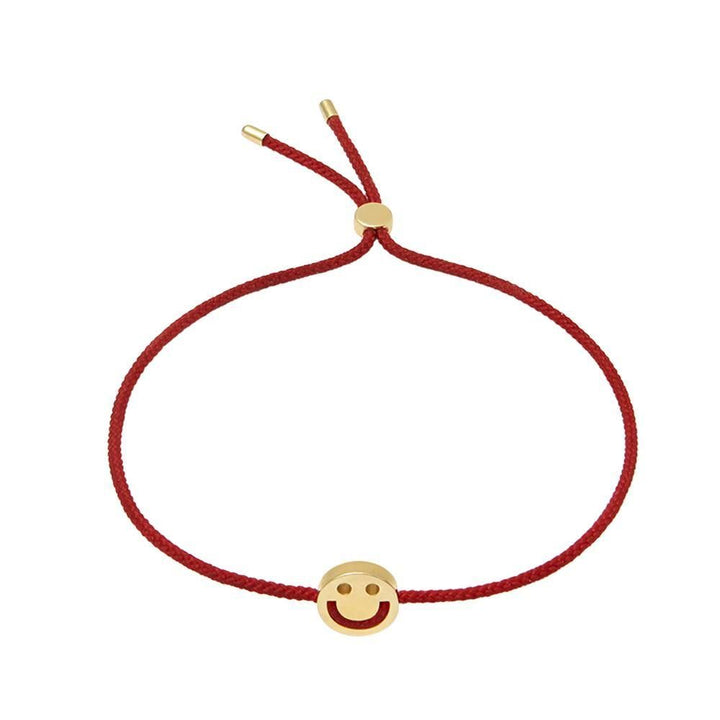 FRIENDS Happy Burnt Umber 18K Gold Bracelet