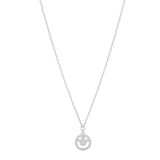 Freunde Happy Mini 18K Gold plattiert oder silberne Halskette