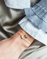 Nord Purity 18K Whitegold Bracelet w. Quartz & Diamond