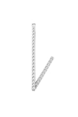 Romance 18K White Gold Earring w. Lab-Grown Diamonds