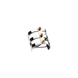 Ruby District Ring Silver, Gold