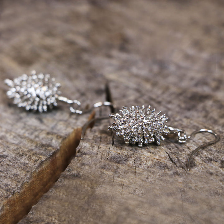 SERRA White Gold Plated Earrings