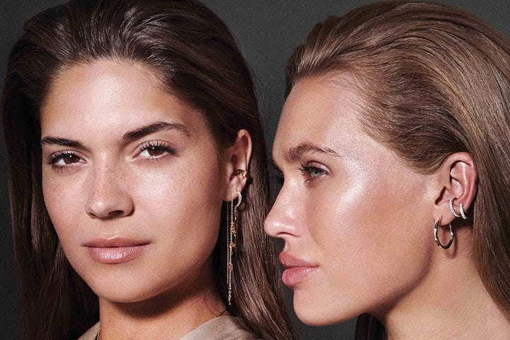 Matera Pianura Silver Ear Cuffs