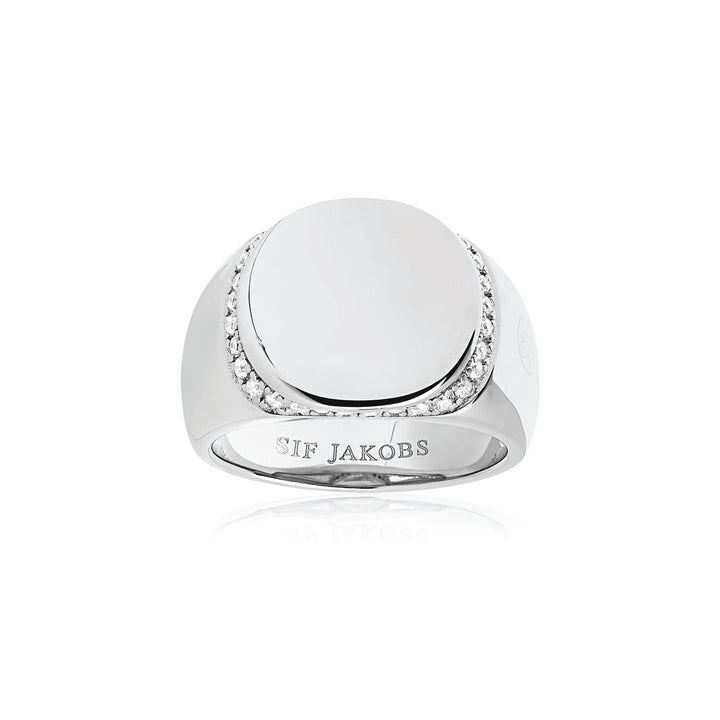 Follina Silver Ring w. White Zirconias