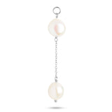 Pearl Jam Silver Earring-Pendant w. Pearls