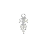 Charm Silver Pendant w. Pearls