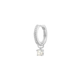 Charm Silver Pendant w. Pearl