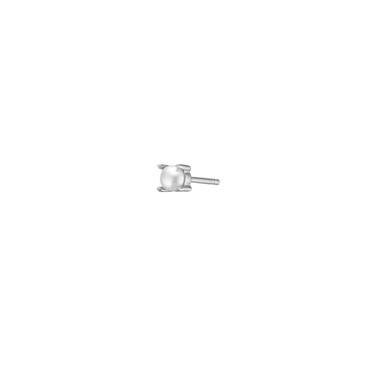 Silver Stud w. Pearl