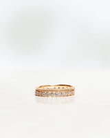 Astrid Vintage Style Bandring aus 18K Gold, Weißgold oder Rosegold I Diamanten