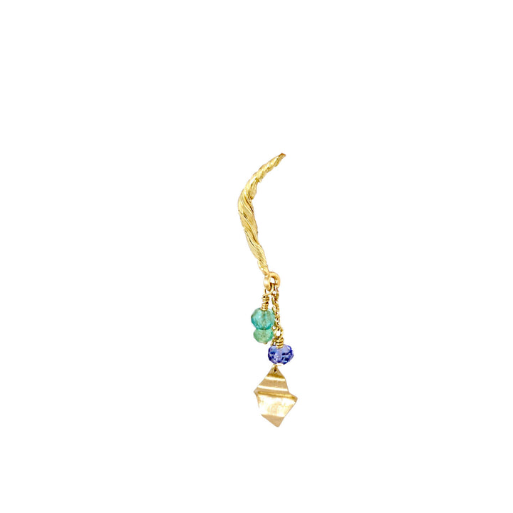 Courbé colour Earring
