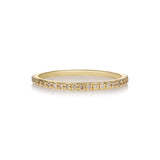 Sarah Lil Champagne 14K Gold Ring w. Diamonds