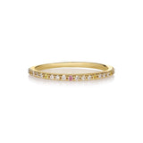 Sarah Lil Mix 14K Gold Ring w. Sapphires & Diamonds