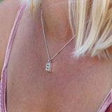 Seed f Silver Necklace