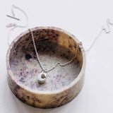 Seed m Halskette aus Silber