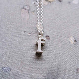 Seed p Silver Necklace