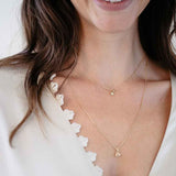 Drops of Memories 18K Gold Pendant w. Lab-Grown Diamond