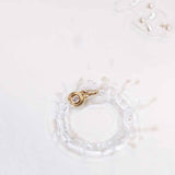 Drops of Memories 18K Gold Pendant w. Lab-Grown Diamond