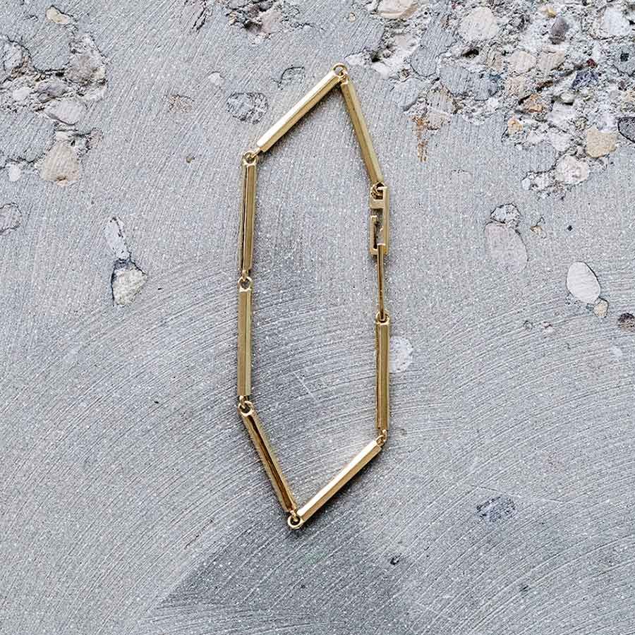 Sunray 18K Gold Bracelet