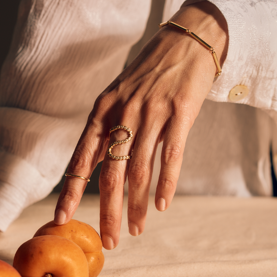 Sunray 18K Guld Armbånd