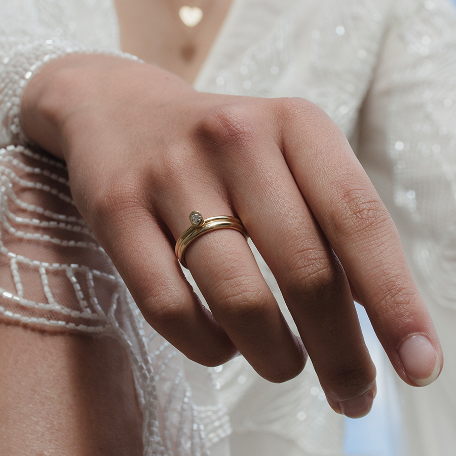 The Bold Essential 18K Guld Ring