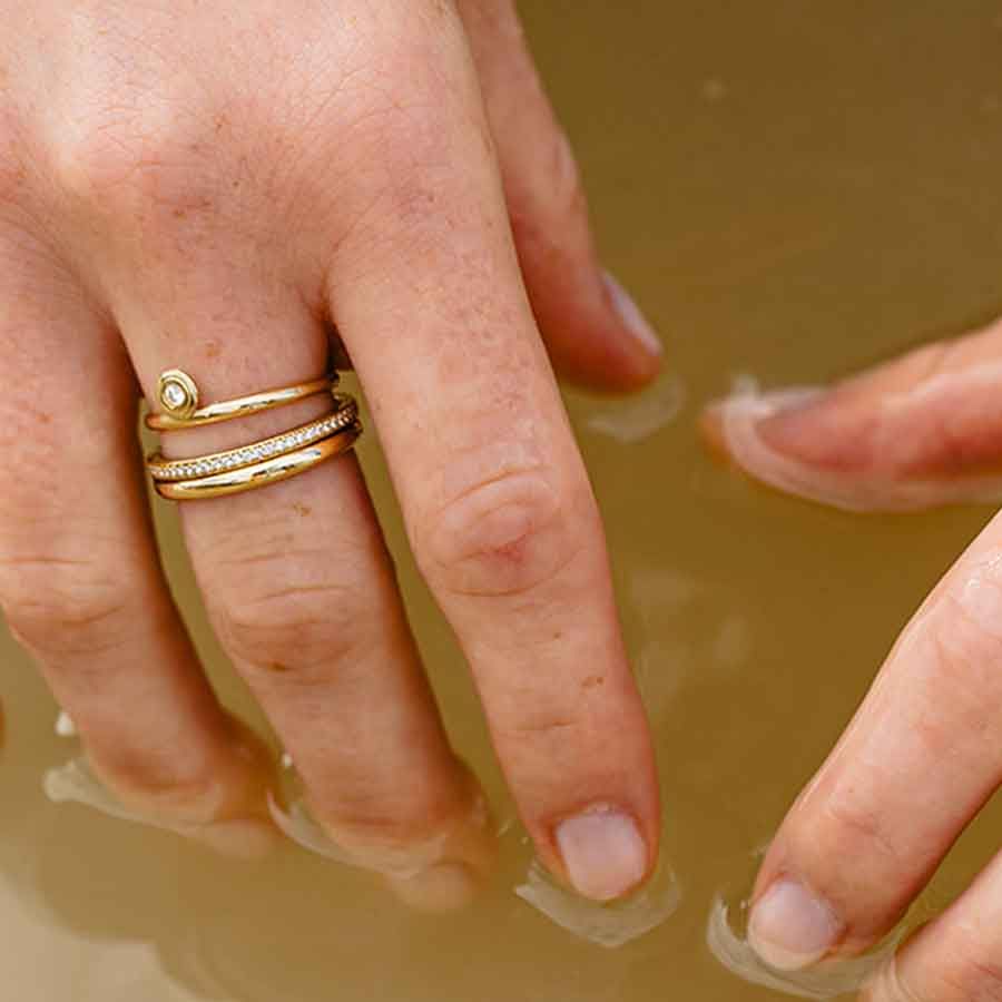 The Bold Essential 18K Guld Ring