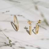 Wilderness Eternity 18K Gold Ring w. Lab-Grown Diamonds