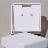 Drops of Memories 18K Gold Studs w. Lab-Grown Diamond