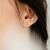 ReMind 18K Gold Studs w. Lab-Grown Diamond