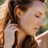 ReMind 18K Gold Studs w. Lab-Grown Diamond