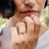 ReMind mini Solitaire 18K Gold or Whitegold Ring w. Lab-Grown Diamond