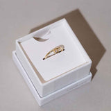 Drops of Memories 18K Gold Ring w. Lab-Grown Diamond