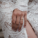 Drops of Memories 18K Gold Ring w. Lab-Grown Diamond