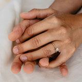 ReMind Solitaire 18K Gold or Whitegold Ring w. Lab-Grown Diamond