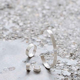 Essential Lines Cuff Silver Bangle
