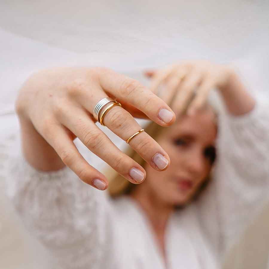 Essential Lines Silver Ring